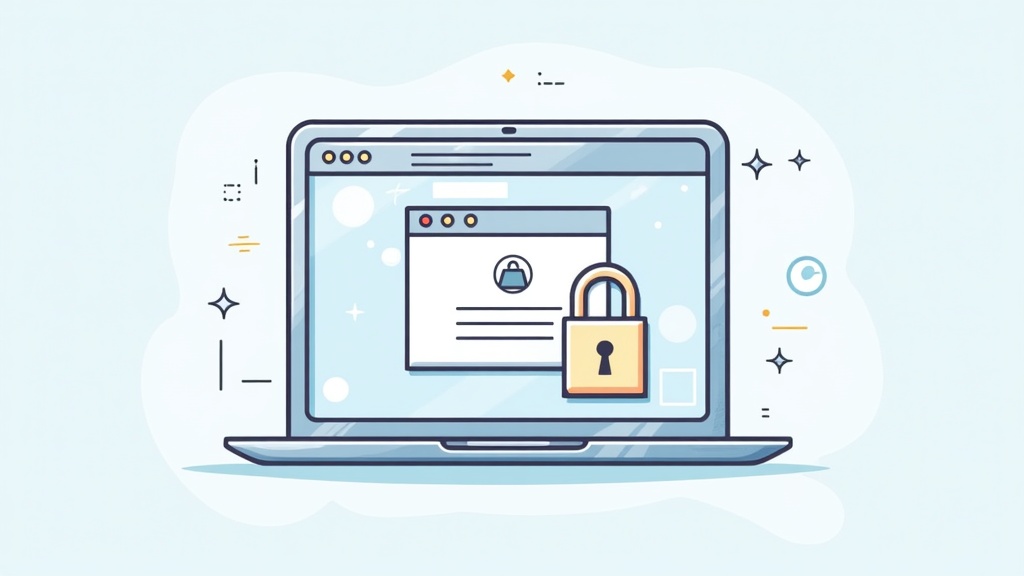 Sandboxed iframe showing security isolation